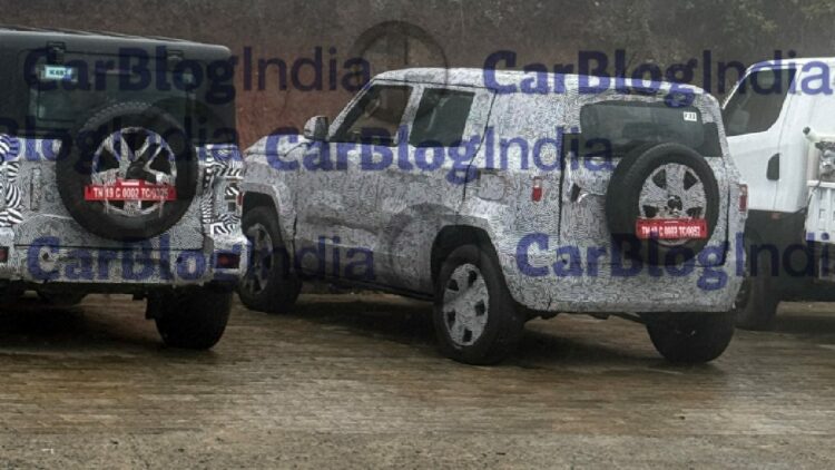 Mahindra Vision S Spied Testing