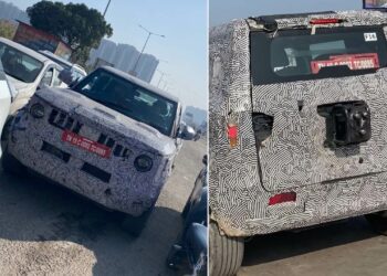 Mahindra Vision S Spotted
