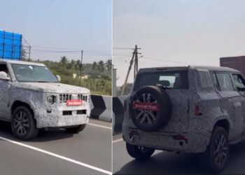 New Mahindra Vision S Seen Highway Testing