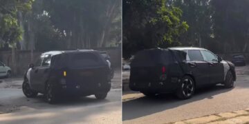 Mahindra XUV 7XO Spotted Testing