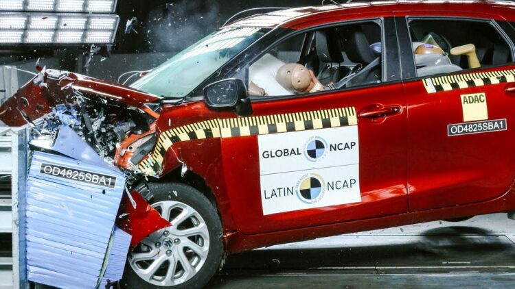 Maruti Suzuki Baleno Scores 2 Stars at Latin NCAP