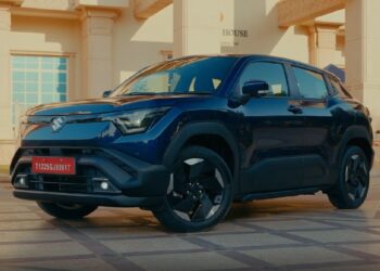 Maruti Suzuki e Vitara Front Three Quarters