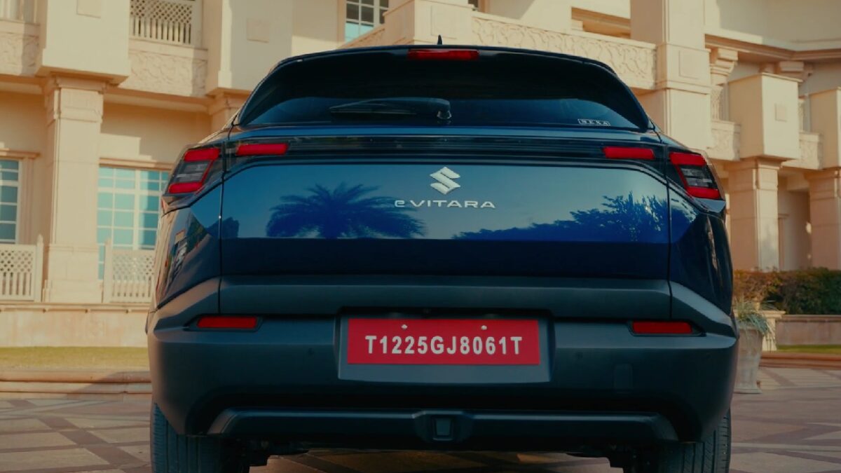 Maruti Suzuki e Vitara Rear Profile