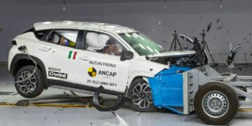 Maruti Fronx ANCAP Crash Test Safety Rating