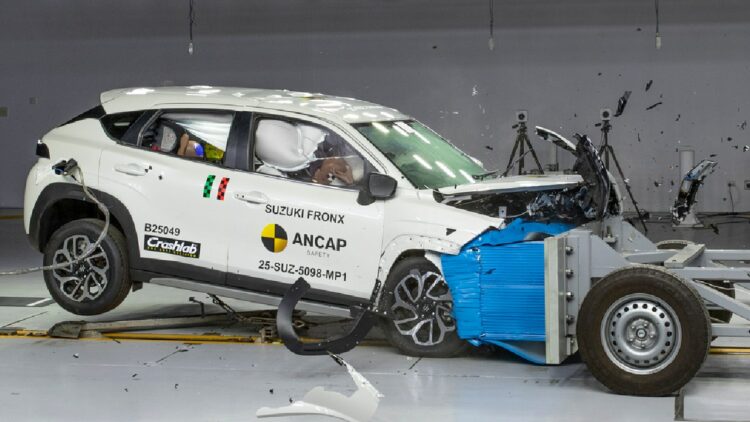 Maruti Fronx ANCAP Crash Test Safety Rating