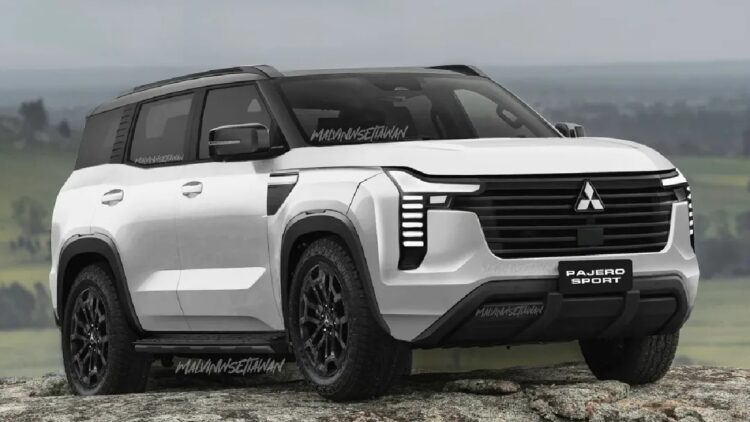 Next-Gen Mitsubishi Pajero Sport Visualized