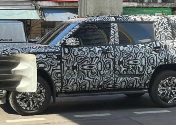 Next-Gen Mitsubishi Pajero Sport Spotted Testing