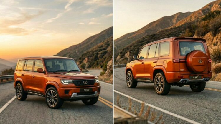 New-Gen Tata Sumo Rendering