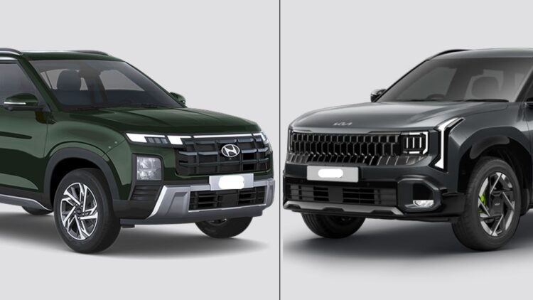 New Kia Seltos vs Hyundai Creta - Specs, Features, Design Comparison