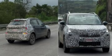 Skoda Kushaq Facelift Spied Testing on Highway