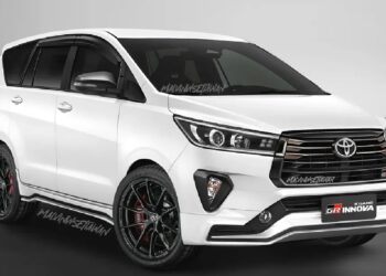 Toyota Innova Crysta Facelift Rendering