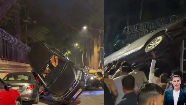 Akshay Kumar and Twinkle Khanna Car Accident