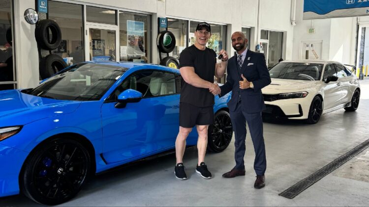 John Cena Buys New 2026 Honda Prelude