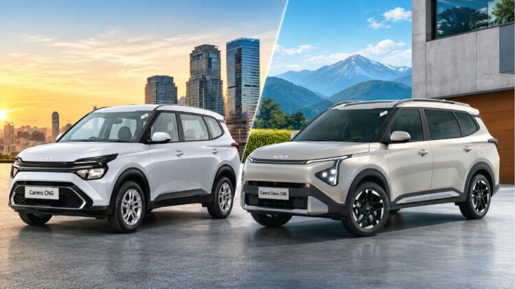 Kia Carens and Carens Clavis Get Factory-Fitted CNG Kits