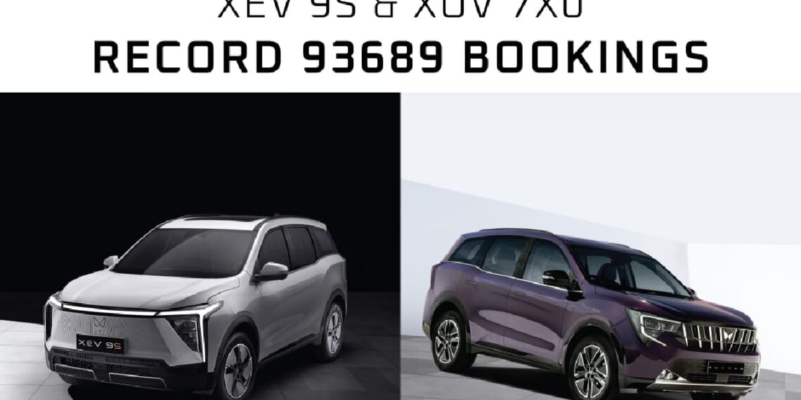 Mahindra XEV 9S and XUV 7XO Bookings
