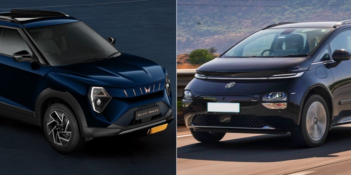 Mahindra XUV 3XO EV vs MG Windsor - Specs, Price, Features Comparison