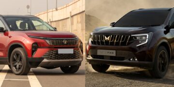 Mahindra XUV 7XO vs Tata Harrier - Specs, Price, Features Comparison