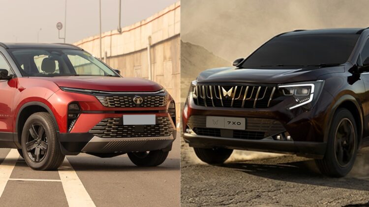 Mahindra XUV 7XO vs Tata Harrier - Specs, Price, Features Comparison
