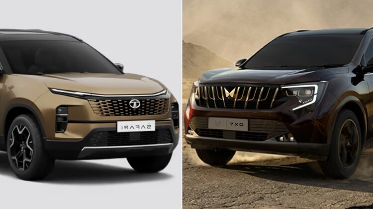 Mahindra XUV 7XO vs Tata Safari -Specs, Price, Features Comparison