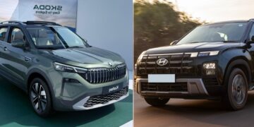 New Skoda Kushaq Facelift vs Hyundai Creta - Specs, Features, Design Comparison