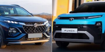 New Tata Punch Facelift vs Maruti Fronx - Specs, Price, Features Comparison