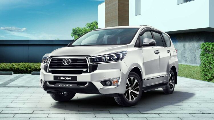 Toyota Innova Crysta to be Discontinued