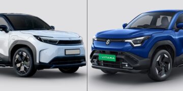 Toyota Urban Cruiser Ebella vs Maruti e Vitara Specs Price Features Design Comparison