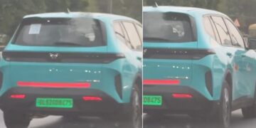 VinFast Green SM EV Taxi Spotted Testing