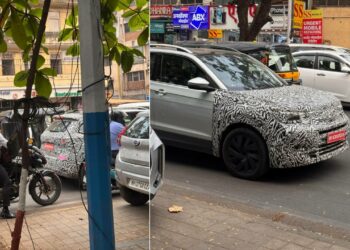 VW Taigun Facelift Spotted Testing