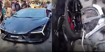 Businessman's Son Hits 6 People With His Lamborghini Aventador