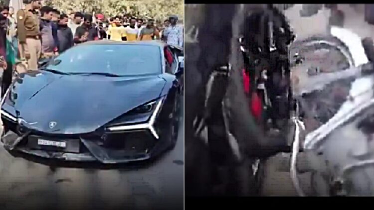 Businessman's Son Hits 6 People With His Lamborghini Aventador