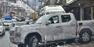 Mahindra Scorpio N Pickup Truck Spied