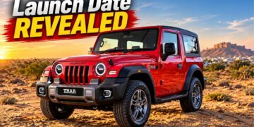 Mahindra Thar 3-Door Facelift Launch Date Revealed
