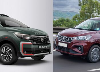 Nissan Gravite vs Maruti Ertiga - Specs, Price, Features, Design Comparison