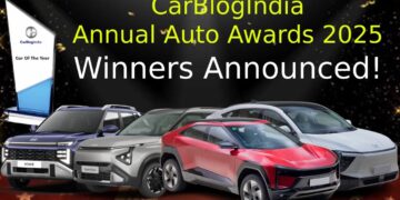 CarBlogIndia Annual Auto Awards 2025 Announced