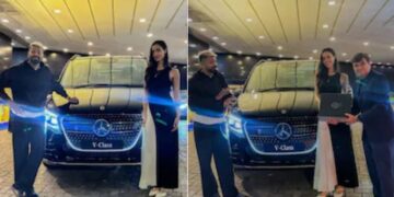 Hardik Pandya Gifts Mercedes V-Class to His Partner
