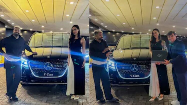 Hardik Pandya Gifts Mercedes V-Class to His Partner