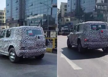 Jetour T2 Spied Testing in India