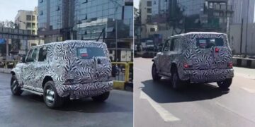 Jetour T2 Spied Testing in India
