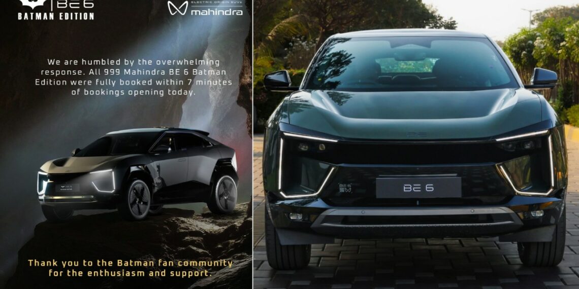 Mahindra BE6 Batman Edition Launched