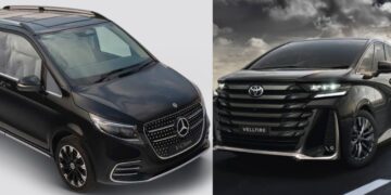 New Mercedes V-Class v Toyota Vellfire -Specs, Features, Price Comparison