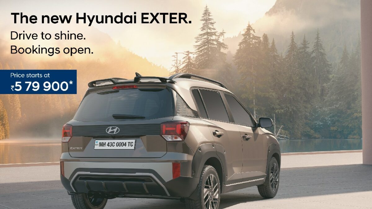 New Hyundai Exter Launched Rear Profile