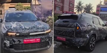 New Renault Bigster 7-seat SUV Spied in India