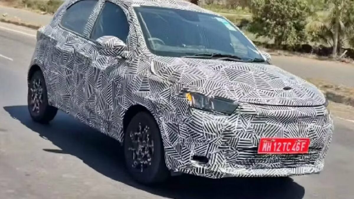 Tata Tiago.ev Facelift Testing