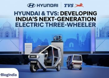 Hyundai TVS Electric Three Wheeler India