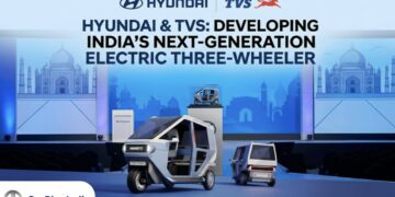 Hyundai TVS Electric Three Wheeler India