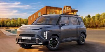 MY2026 Kia Syros Official Image Front Three Quarters
