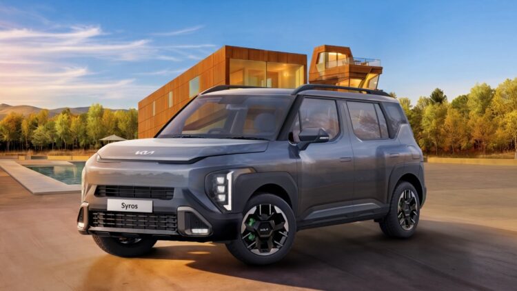 MY2026 Kia Syros Official Image Front Three Quarters