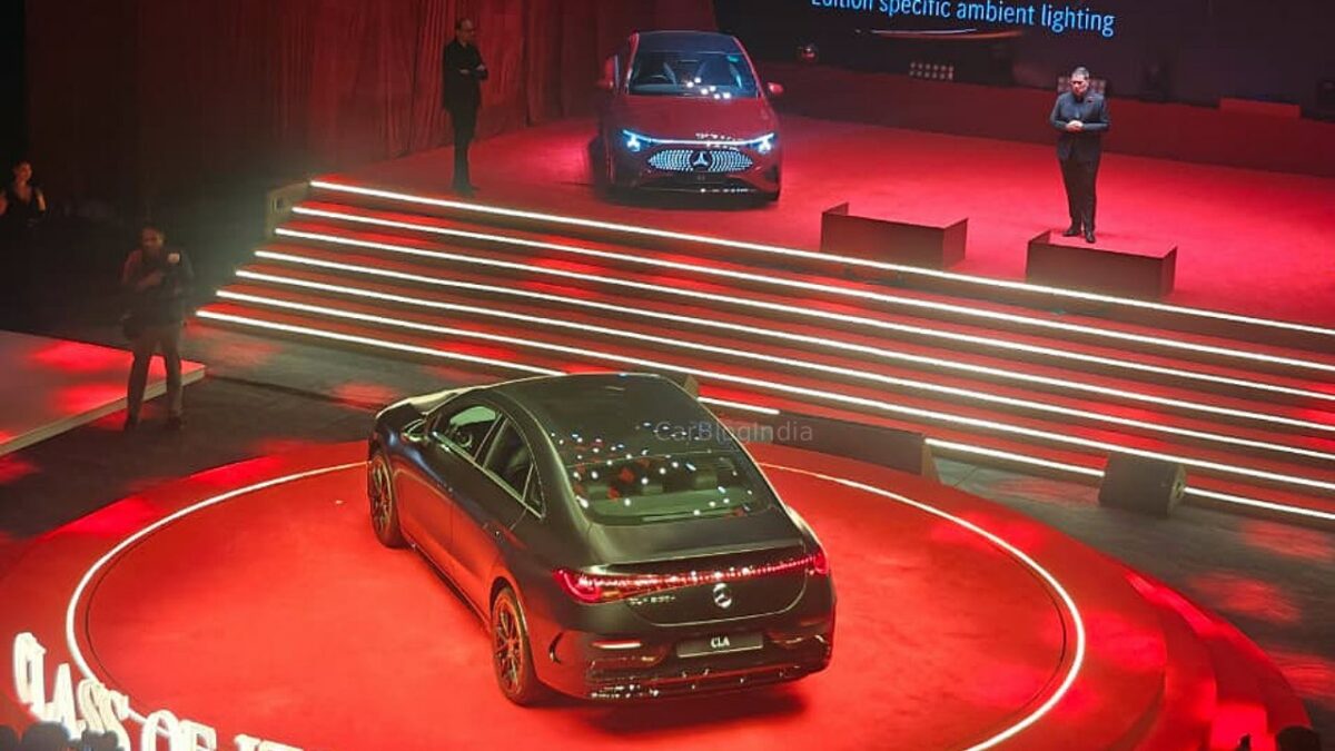 Mercedes-Benz CLA BEV Launch Front Rear