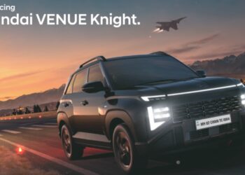 New Hyundai Venue Knight Front Three Quarters